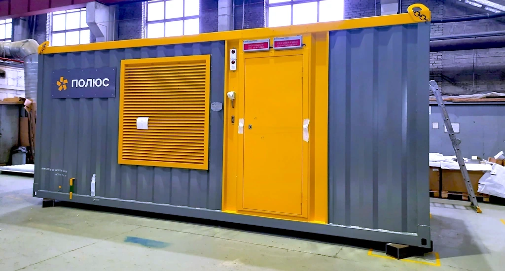 Дизельный генератор ЭТРО 400В Yuchai в утепленном контейнере "Север" Дизельный генератор в утепленном контейнере "Север"