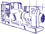 ДЭС (ДГУ) ЭТРО АД1450-Т400 6300В изготовлены с двигателем MTU 12V4000G63 от российского производителя АО «Электроагрегат» Дизель-генератор ЭТРО в Белгороде АД1450-Т400 с двигателем MTU 12V4000G63 от российского производителя