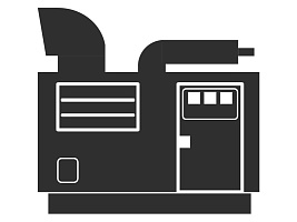 ДЭС (ДГУ) АРГУС АД150-Т400 изготовлены с двигателем 6RT80-176DE в Белгороде от российского производителя АО «Электроагрегат», в кожухе  Дизель-генераторы АРГУС АД150-Т400 с двигателем 6RT80-176DE в кожухе (под капотом) в Белгороде от российского производителя